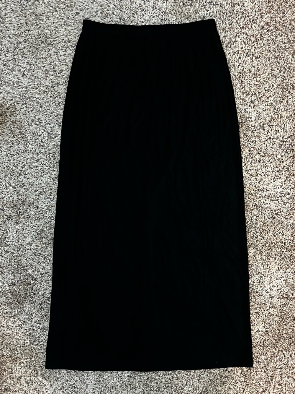 Classic Black Maxi Skirt - Vintage
